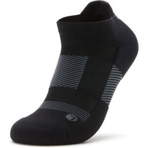 TRAQ by Alegria Unisex Compression Socks - One Pair - Black/Grey NEW